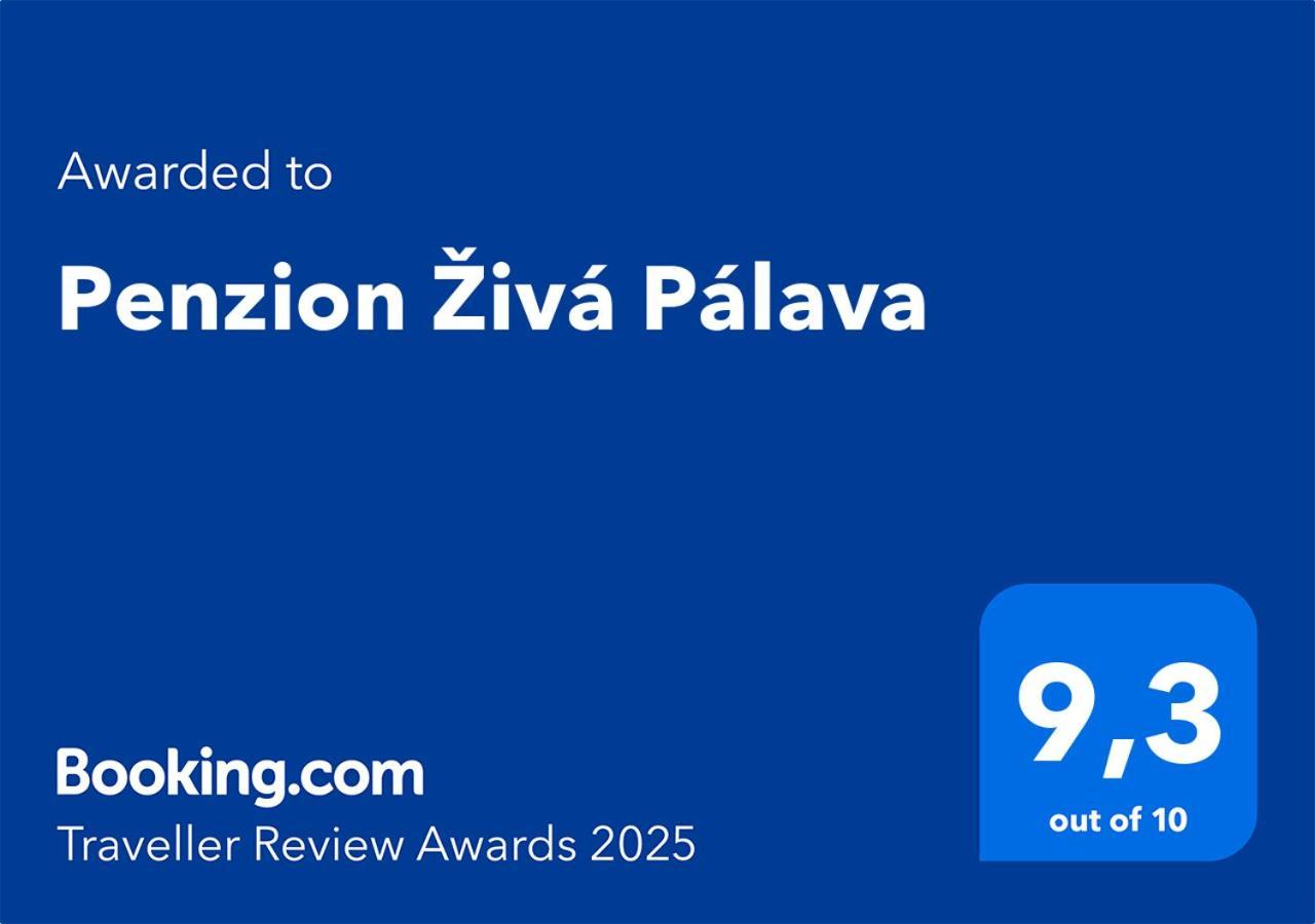 Penzion Živá Pálava Klentnice Exteriér fotografie
